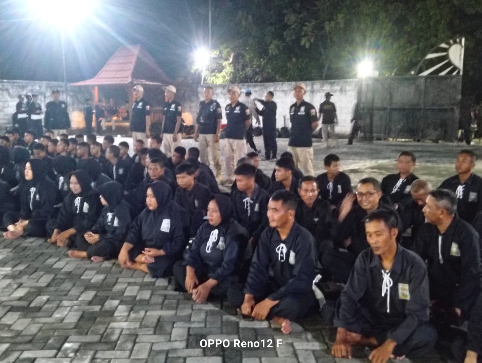 Latihan Bersama Warga PSHT Sidomulyo